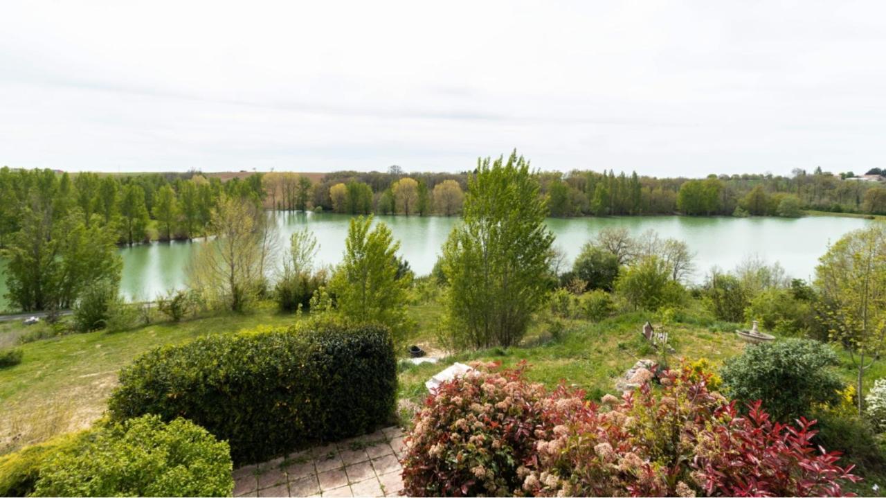 La Decouverte, Jacuzzi, Sauna, Et Terrasse Avec Vue Sur Lac A La Campagne Entre Toulouse Et Auch Catonvielle Eksteriør bilde